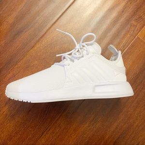 Adidas all white XPLRC size Y 3 or Women’s 5 NWT